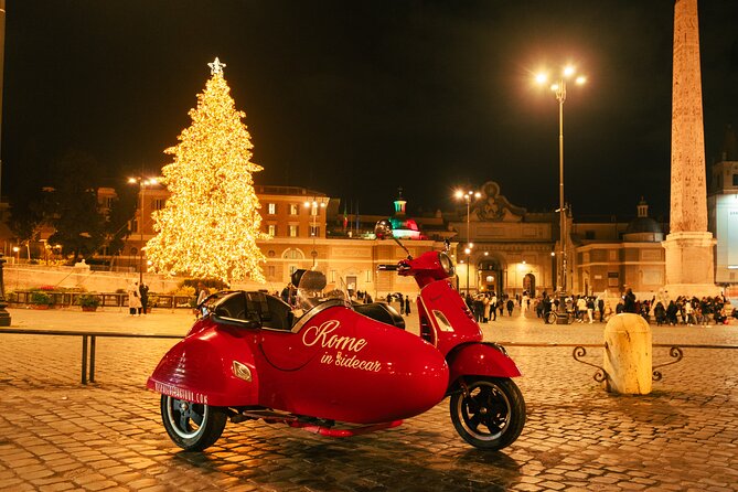 2h Xmas Lights Panoramic Vespa Sidecar Tour - Key Things That Make This Night Vespa Tour Worth Your Time