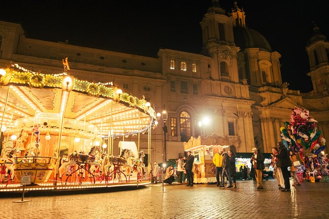 2h Xmas Lights Panoramic Vespa Sidecar Tour - What You Actually Hear: Headsets and Live Interactive Commentary