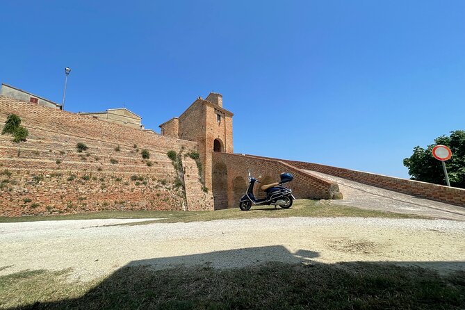 3 Hour Vespa Tour - The Charming Castles of Arcevia - Stop 2: Castello di Palazzo near Mount Caudino woods