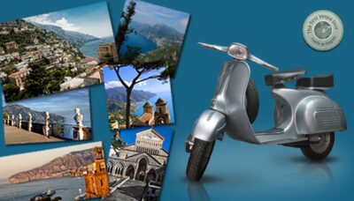 Amalfi Coast Full-Day Private Vintage Vespa Tour - Getting on board: pickup options and how your route is shaped