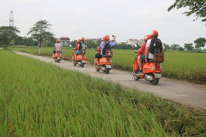 Beautiful Female Riders Vespa Red River Countryside Tour 5 Hours - Stop 2: Co Loa Citadel and the ride through rice-paddy lanes