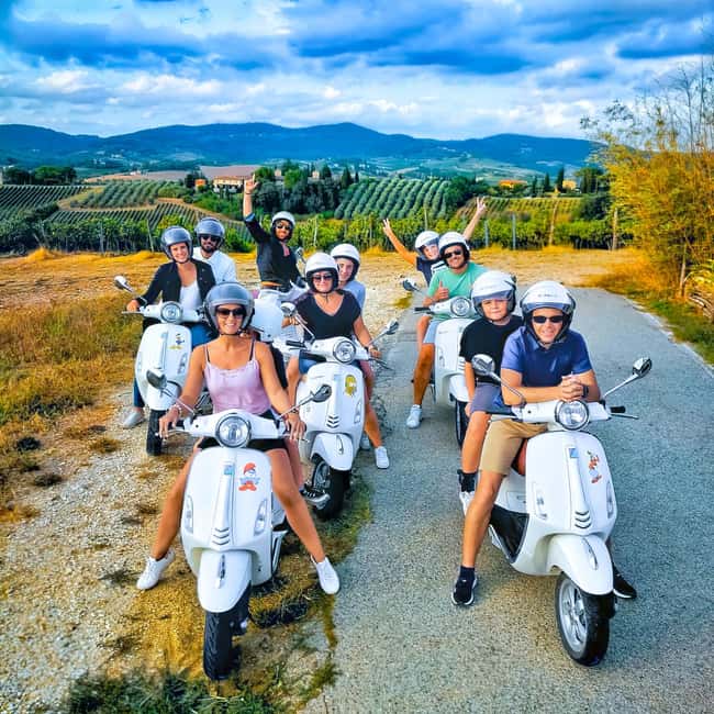 Chianti Tour by Vespa from Florence - Chianti Hills riding for 2 hours: views, curves, and controlled chaos