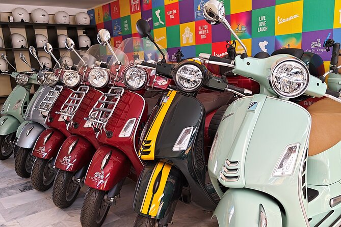 Corfu 300cc Vespa Scooter Rental - Why a 300cc Vespa is such a good Corfu move