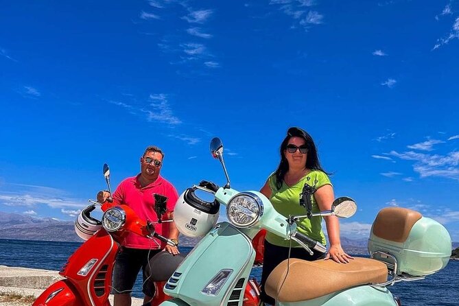 Corfu 300cc Vespa Scooter Rental - The custom route map: how to plan north, east/west, or the south