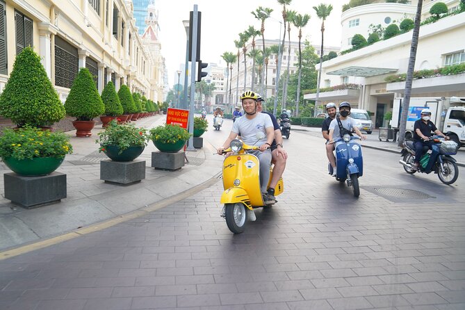 Dining Delights - Vintage Vespa Tour in Saigon - District 3 start: beef noodle soup that’s not pho