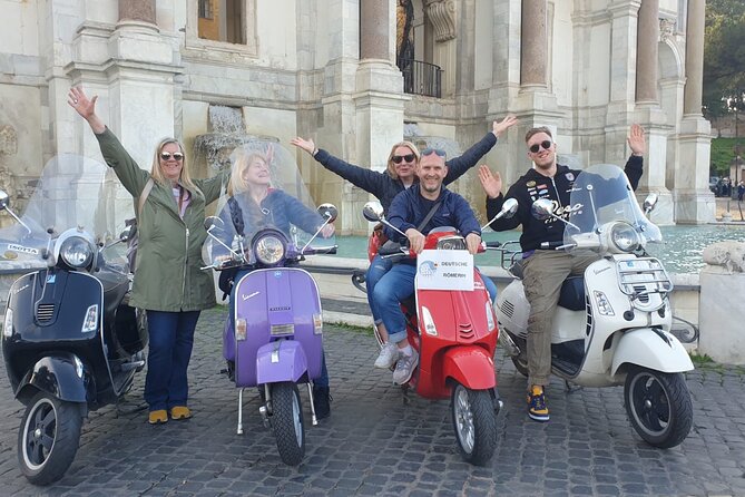 English: Vespa Tour Rome- Experience like a Roman - Key things to know before you go