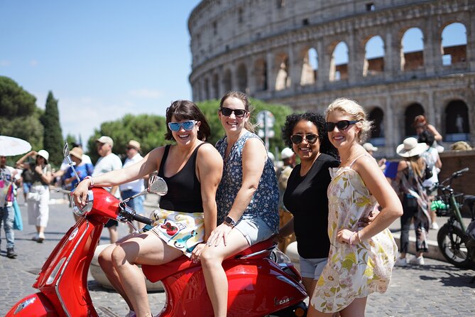 Explore Rome by Vespa With Pick up and Drop Off - Meeting on Via del Colosseo and How the Timing Works