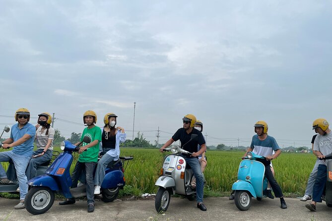 Exploring Vespa Tour Through Little Red River Delta - Starting near the Hanoi Opera House: timing and first impressions