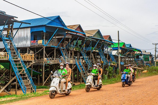 Floating Village Sunset Boat Vespa Tour / Tuk Tuk Available - Tonle Sap sunset from the upper deck: the emotional payoff