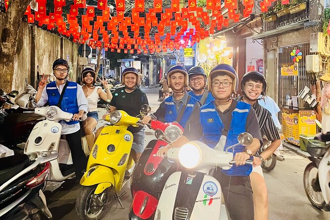 Hanoi After Dark Vespa Tour (4 hours): Street Food & Night Vibes - A Four-Hour Vespa Night Plan in Hanoi’s Old Quarter
