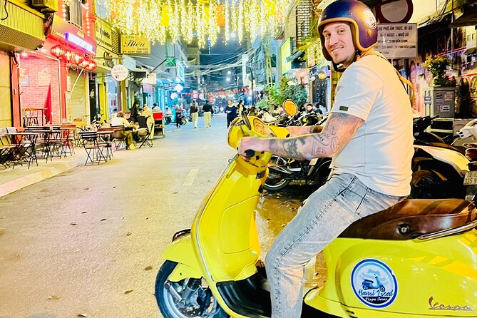Hanoi After Dark Vespa Tour (4 hours): Street Food & Night Vibes - Stop 1: Hoan Kiem at 6 PM and the Fast Way to Get Oriented