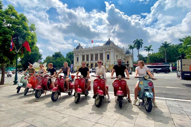 Hanoi Back Streets Vespa Tours: Hanoi Insider Vintage Vespa Tour - A half-day vintage Vespa plan that fits first-timers and schedule-stickers