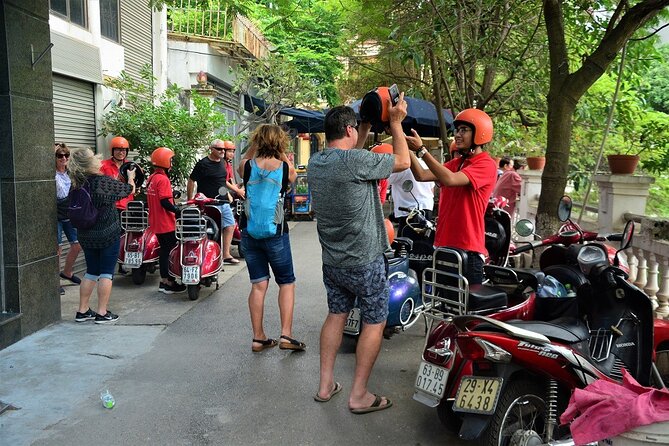 Hanoi Back Streets Vespa Tours: Hanoi Vintage Vespa Tours City - Duờng Tầu: culture and street texture, not just big monuments