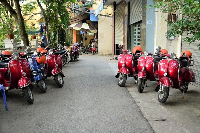 Hanoi Back Streets Vespa Tours: Hanoi Vintage Vespa Tours City - Hữu Tiep Lake and the Downed B-52: history you can reach easily