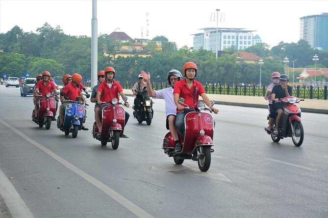 Hanoi Back Streets Vespa Tours: Hanoi Vintage Vespa Tours City - The route in plain English: from Opera House to Trúc Bạch