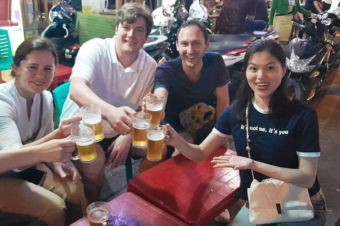 Hanoi Michelin Star Food Tour Via Jeep, Vespa or Motorbike - Stop 5: Ngõ Chợ Khâm Thiên Sweet Treats and a Beer Hoi Finale