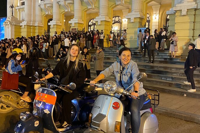 Hanoi Motorbike Tours with Female Riders - Train Street and egg coffee: your adrenaline starter