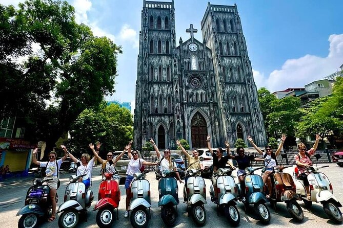 HANOI MUST SEE SITES Vespa Tour - Before you ride: pickup, safety gear, and the traffic reality