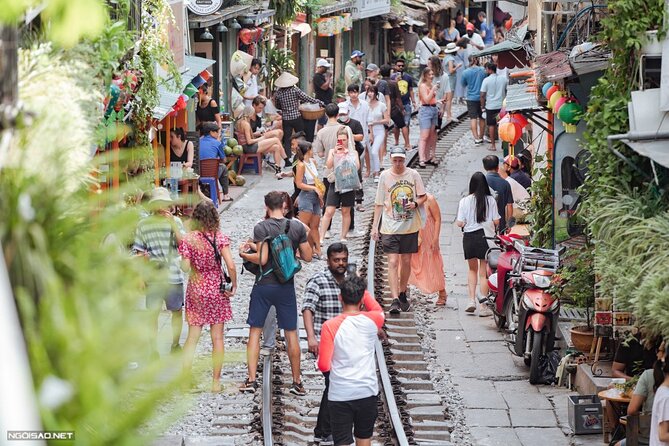 Hanoi Vespa After Dark Street food + Train Street+ Live Music - Stop 3: Hanoi Opera House Photos in the French Quarter Light