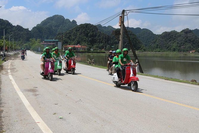 Hanoi Vespa Tour Explore Red River Delta & Rural Villages 5 Hours - Co Loa Citadel and rice fields: the best “rural Vietnam” payoff