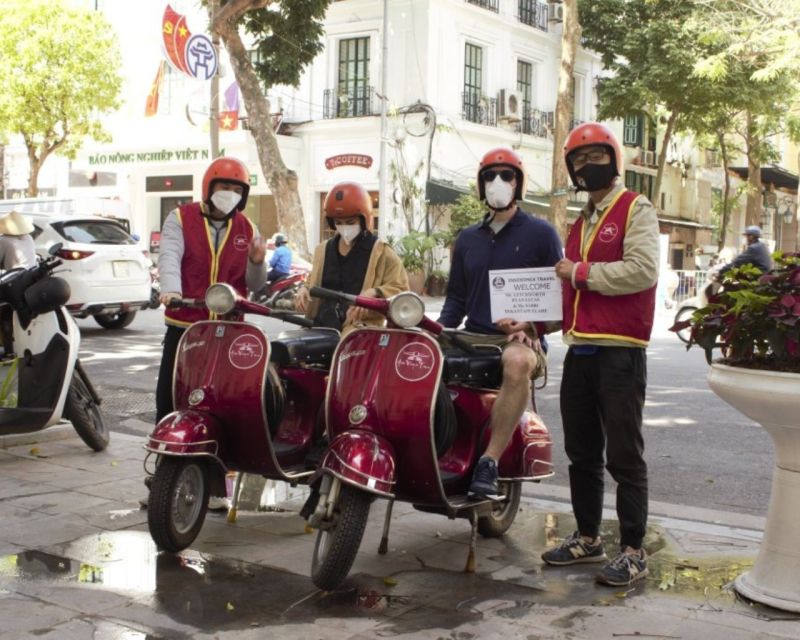 Hanoi Vintage Vespa City Tours - Long Bien Bridge and Red River Island Farms: Your First Big View