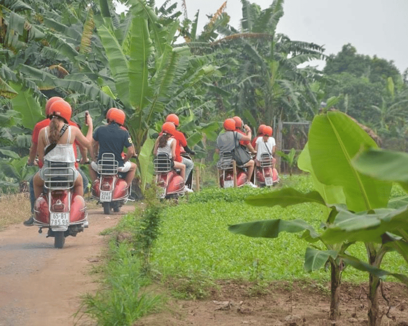 Hanoi Vintage Vespa Tours: A Half-Day Countryside Adventure - Fruit at a wet market, then lotus lake and sugarcane juice