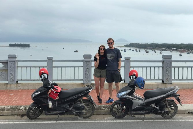 HOI AN Countryside - River Islands - Old Crafts - Local Culture - Stop 5: Cua Dai Bridge for that big-view moment