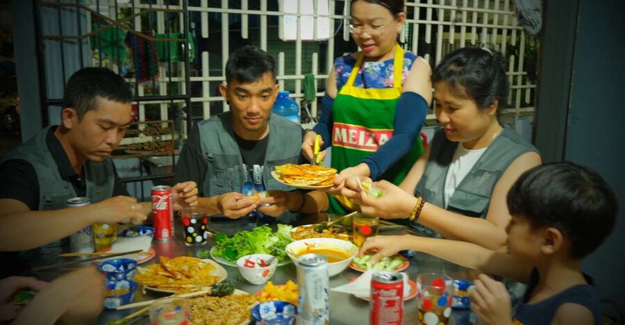 Hoi An: Evening Food Culture Tour by Vespa - Riding the Back Streets: Safety, Helmets, and Poncho Weather