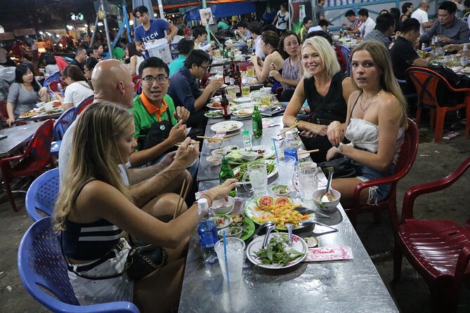 Hoi An Vespa By Night Street Food Tour - Cam Nam Island sunset: boat cruise and a seafood starter