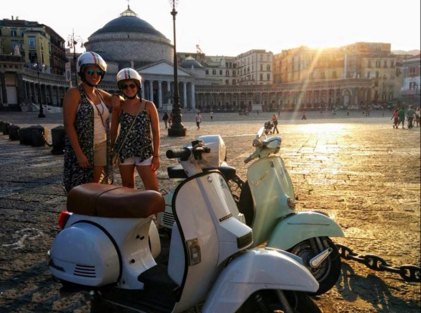 Panoramic Naples Private Tour by Vintage Vespa - Scooter Transfer Time to Borgo Marinari (Stop 3 and Stop 4)