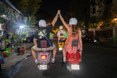 Phnom Penh Evening Foodie Vespa Tour / Tuk Tuk Available - Your Night Route: from Phnom Penh street food to markets