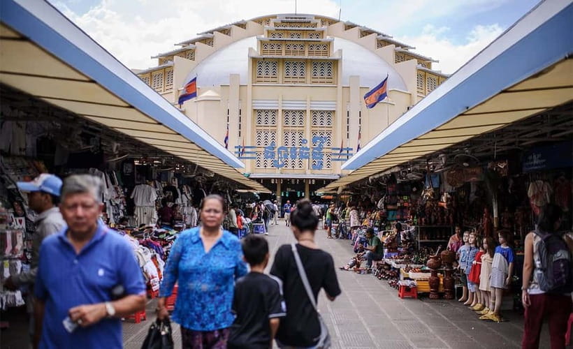 Phnom Penh: Walking Tour, Food Tour & Sunset Cruise - Phnom Penh Post Office to Night Market: French Lines Meet Riverside Life