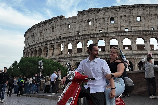 Roma Vespa Tour Pick-up from Hotel - Giardino degli Aranci on the Aventine Hill for sweeping city views