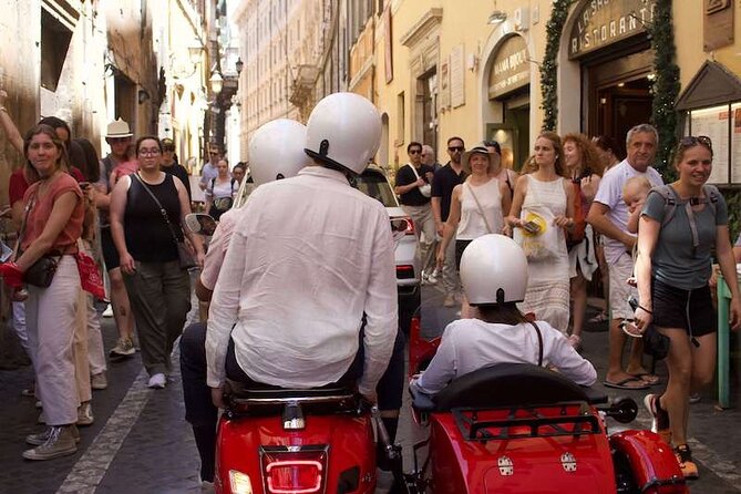 Rome 3 hours Vespa Sidecar Private Tour with Gelato - Meeting at Piazza della Trinità dei Monti and Getting Set Up