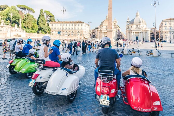 Rome Afternoon Sightseeing Vespa Sidecar Tour with Gourmet Gelato - Quirinale Hill and Palazzo del Quirinale: The Power Address Up Close