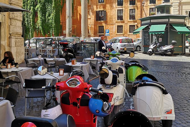 Rome Afternoon Sightseeing Vespa Sidecar Tour with Gourmet Gelato - Piazza Navona and St. Peter’s Square: Baroque Scale, Vatican Gravity