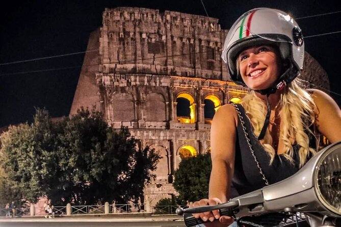 Rome by Night Vespa Tour - A 7:00 pm start: why nighttime is the right time to see Rome