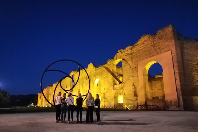 Rome by Night Vespa Tour - Stop 1: Circo Massimo after dark and the feel of ancient entertainment