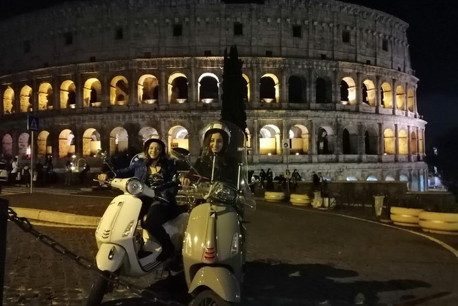 Rome by Night Vespa Tour - Stop 3: St. Peter’s Basilica with quick nighttime orientation