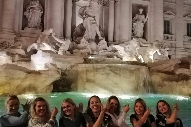 Rome by Night Vespa Tour - Stop 5: Trevi Fountain twilight and how to enjoy without fighting crowds