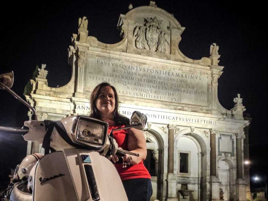 Rome by Night Vespa Tour With Driver/Private Guide - Porta San Sebastiano and the Aurelian Walls: Fortification Views