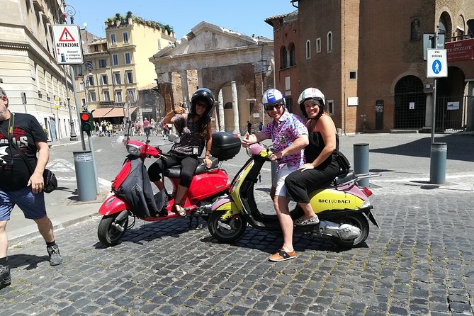 Rome by Vespa Semi Private Tour | MAX 6 PEOPLE GUARANTEED - Testaccio to the Mouth of Truth: food neighborhood legend time