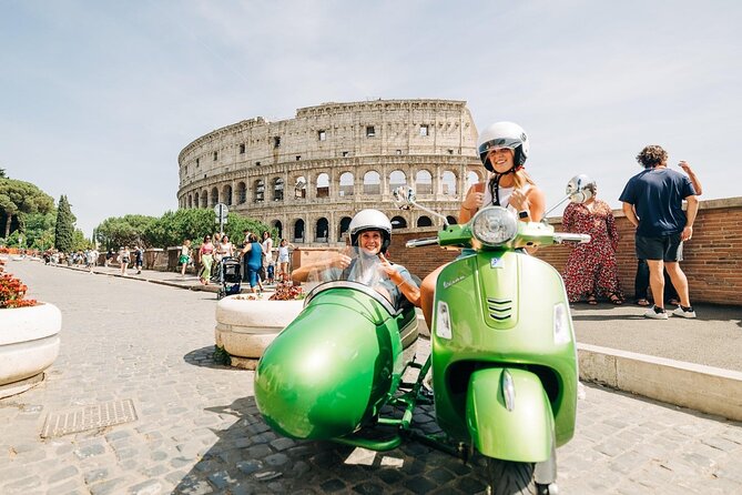 Rome City Highlights & Hidden Gems: Vespa Sidecar Guided Tour - Colle del Gianicolo viewpoints, then Piazza Navona and Campo de’ Fiori