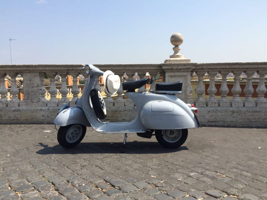 Rome: City Highlights Vespa Tour with Driver - Panoramic Views Without the Walking Detour