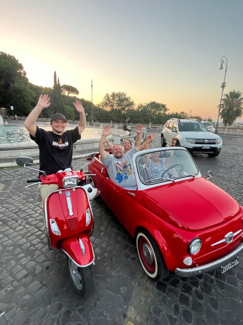 Rome: Evening Fiat 500 and Vespa Prosecco Tour - Should you book this Rome night Fiat 500 and Vespa Prosecco tour?