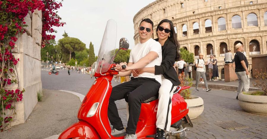Rome: Guided City Food Tour by Vespa and Tastings - Where you meet and how the tour starts on the right foot