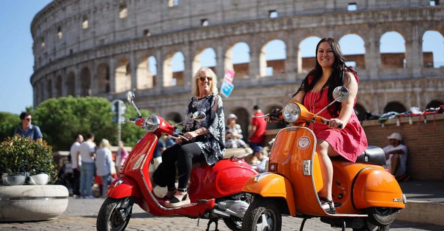 Rome: Hidden Gems Guided Vespa experience with Photos - Safety and Comfort: Helmet, Instructor-Led Riding, and What to Expect