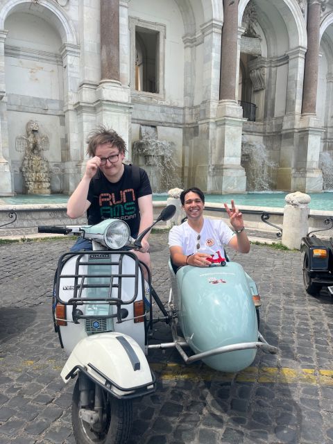Rome: Highlights Vespa Sidecar Tour with Coffee and Gelato - Aventine Hill to Giardino degli Aranci: Views That Change the Way You See Rome