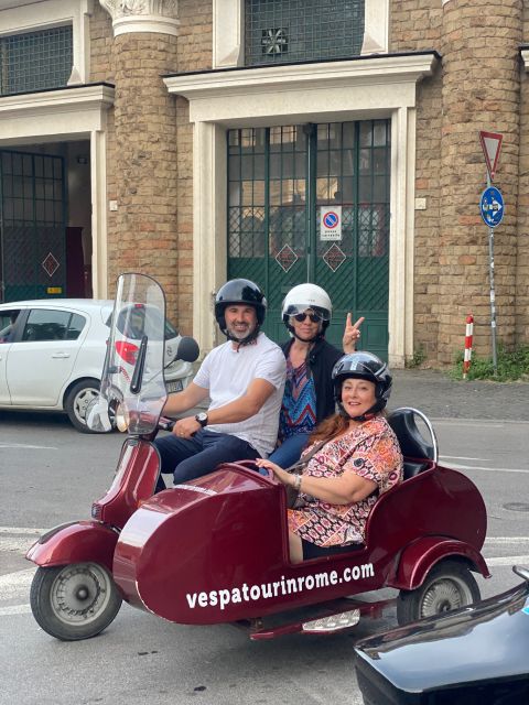Rome: Highlights Vespa Sidecar Tour with Coffee and Gelato - Circus Maximus Pass-By to Trastevere: Coffee and Gelato Without the Rush