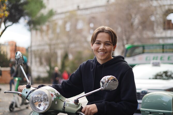 Rome Lizzie McGuire Experience with Vespa Tour - A quieter Roman reminder: Circus of Maxentius